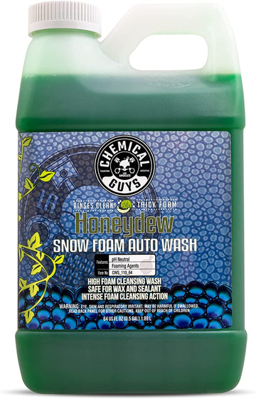 Chemical Guys CWS_110_64 Honeydew Snow Foam (64 oz), 64 Fluid Ounces