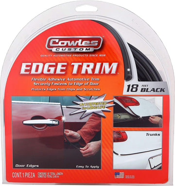 Cowles T5602 18" Black Edge Trim 18 Feet Long