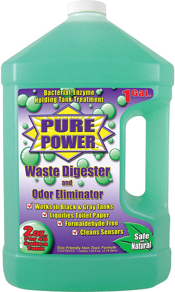 Valterra V22128 Pure Power Green Waste Digester and Odor Eliminator - Gallon 128 Ounce