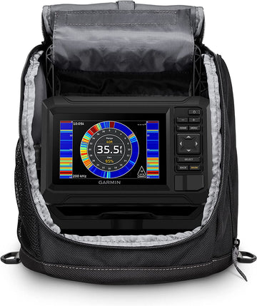 Garmin ECHOMAP UHD2 53cv Ice Fishing Bundle with Built in U.S. LakeVü g3, Includes ECHOMAP UHD2 53cv and Dual Beam-IF transducer