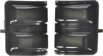 Recon 264140BK LED Mirror Smoked Lens Kit
