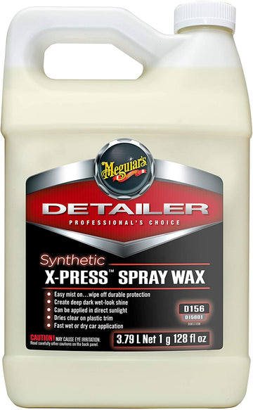 Meguiar's D15601 Synthetic X-Press Spray Wax - 1 Gallon