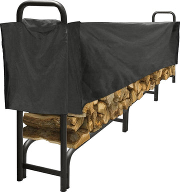 Pleasant Hearth - Premium Heavy Duty Log Rack Cover, 12 Feet, Short Cover 12 feet Short Cover