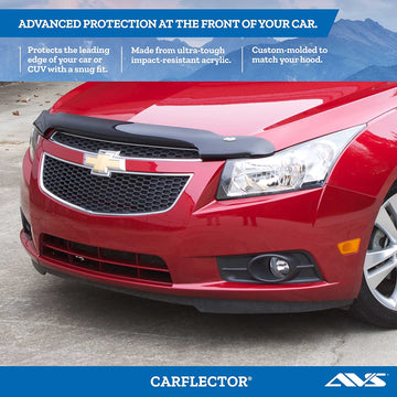 Auto Ventshade 20051 Carflector Stone/Bug Deflector Hood Shield
