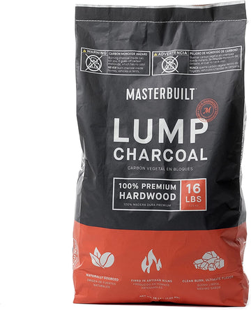 MasterBuilt MB20091621 Lump Charcoal, 16 Pound