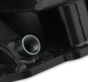 Holley 835172 Holley Sniper Fabricated Intake Manifold Precision Fixtured And Welded For A Perfect Fit Dual 4500 Flange Black Holley Sniper Fabricated Intake Manifold