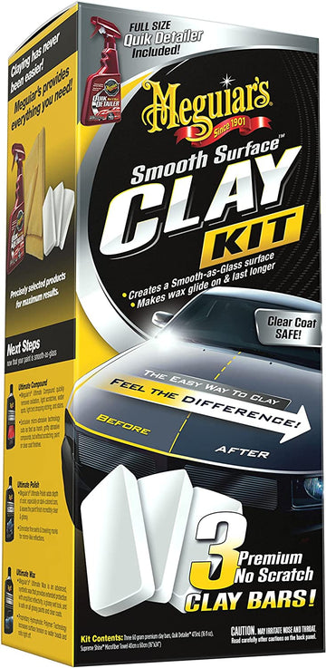Meguiar's G191700 Smooth Surface Clay KIT