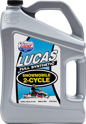 Lucas Oil 10847 Snowmobile Oil - 1 Gallon