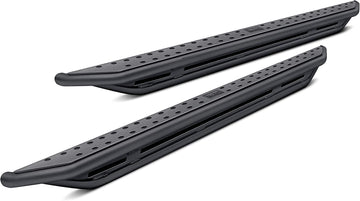 Westin 58-53565 Textured Black Outlaw Nerf Step Bars Ram 1500 Crew Cab 2009-2018; 1500 Classic Crew Cab 2019; 2500/3500 Crew Cab 2010-2020