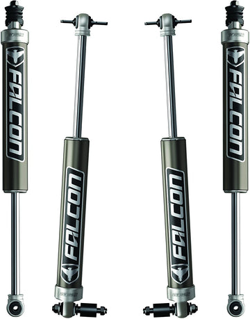 TeraFlex 03-01-21-400-002 JK 4-Door Falcon Series 2.1 Monotube 1.5-2.5” LIFT Front & Rear Shock Absorber Kit, 1 Pack