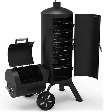 Dyna-Glo Signature Series DGSS1382VCS-D Heavy-Duty Vertical Offset Charcoal Smoker & Grill Signature Smoker