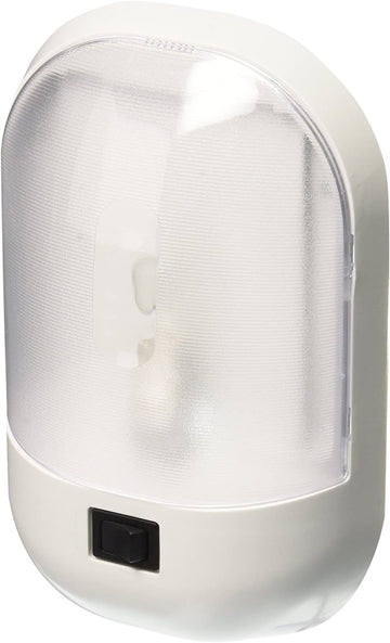 Fasteners Unlimited 001-901XPB White Dome Light with White Oval Lens