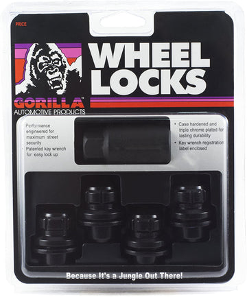 Gorilla Automotive 73631TBC Locking Lug Nuts & 1 Key for Toyota/Lexus Aluminum Wheels - Set of 4