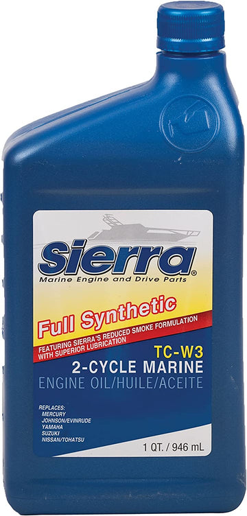 Sierra Full Synthetic 2 Stroke Outboard Engine Oil 1 Quart
