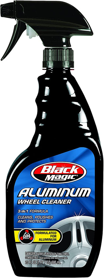 Black Magic 120004 Aluminum Wheel Cleaner, 23 oz. Aluminium