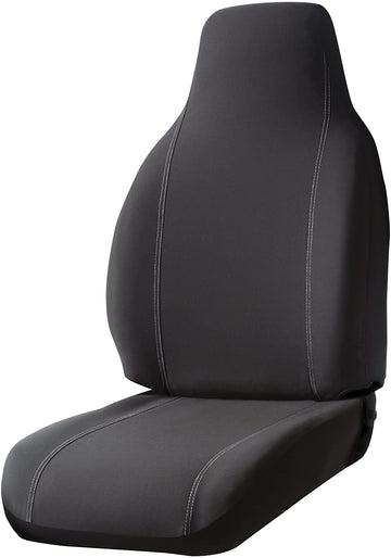 Fia SP88-38 Black Custom Fit Front Seat Cover Split Seat 40/20/40 - Polyester, (Black)