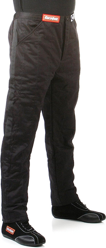 RaceQuip 122002 122 Series Small Black SFI 3.2A/1 Multi-Layer Driving Pant