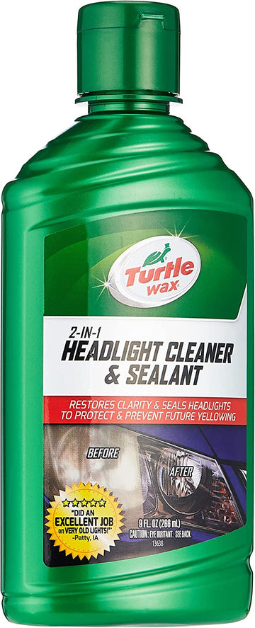 Turtle Wax T-43 (2-in-1) Headlight Cleaner and Sealant - 9 oz.
