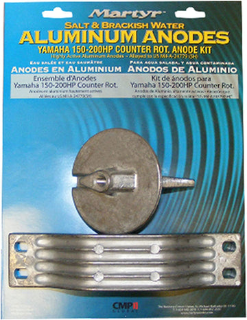 Martyr CMY150KITA Aluminum Anode Kit for Yamaha Outboard
