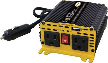 Go Power! GP-225HD Heavy-Duty Modified Sine Wave Inverter - 225 Watt / 12V