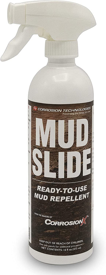 Mud Slide Ready-to-use Mud Repellent Spray for mud Racers, Off-Road, ATVs and UTVs