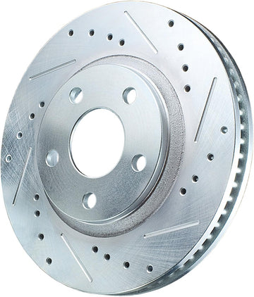 Power Stop AR85116XL Power Stop Extreme Performance Drilled And Slotted Brake Rotors Rear Left Power Stop Extreme Performance Drilled And Slotted Brake Rotors