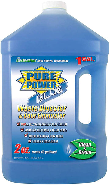 Valterra V23128 Pure Power Blue Waste Digester and Odor Eliminator - 128 oz. 128 Ounce