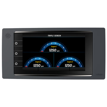 Veratron 7" AcquaLink® Multifunction TFT Display - 12/24V - 800 x 480 Resolution - Black