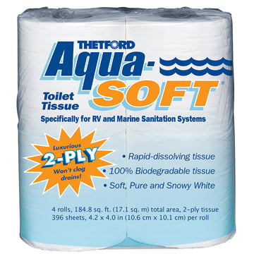 Thetford Aqua-Soft Toilet Tissue *4-Pack