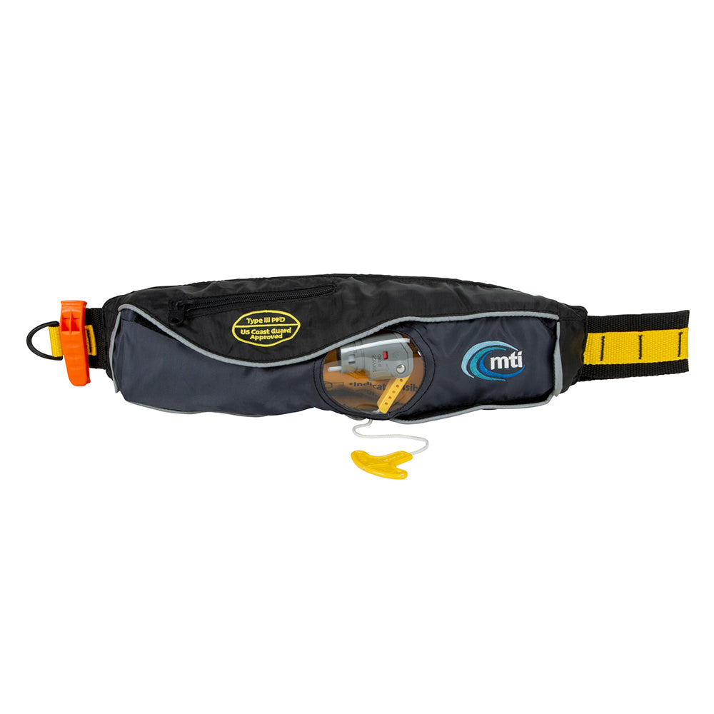 MTI 2.0 Inflatable Life Vest - Manual - Black/Grey