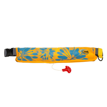 MTI 16G Inflatable Belt Pack - Manual - Mango/Cyan