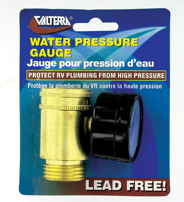Valterra A01-0110VP Water Pressure Gauge