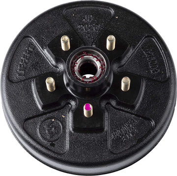 Lippert Replacement Brake Hub Assembly for RVs, 10", 5 on 4.5"; 1/2" Stud - 3,500 lbs. (Fully Assembled)