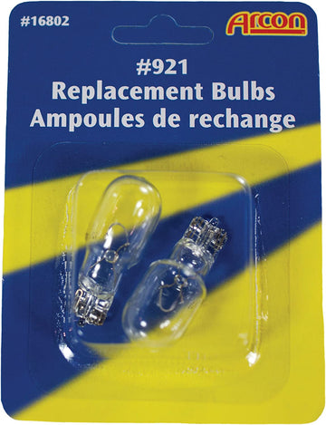 Arcon 16802 Replacement Bulb #921, (Pack of 2)