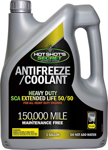 Hot Shot's Secret 1G150KY Yellow Antifreeze, 1 Gallon