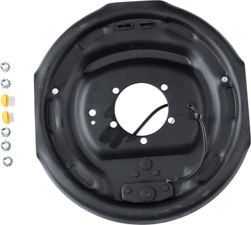 Lippert 296652 Forward Self-Adjusting Brake Assembly for Right Side, 12 X 2 with 4,000-7,000 lbs. Capacity, Black 12 Inch x 2 Inch