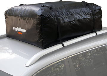 Rightline Gear 100A20 Ace Car Top Carrier, 15 Cubic feet, Works with or Without Vehicle roof Rack 15 cu ft - w/ or w/o roof rack