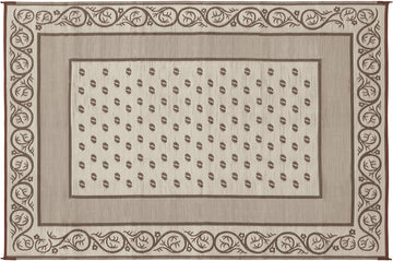 FAULKNER Deluxe Multi-Purpose Vineyard Mat, Beige, 8 by 16-Feet