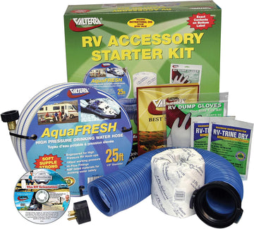 Valterra K88108DVD Deluxe RV Accessory Starter Kit with Pure Power and DVD Deluxe + DVD