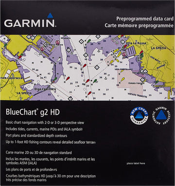 Garmin BlueChart g2 Southeast Caribbean Saltwater Map microSD Card