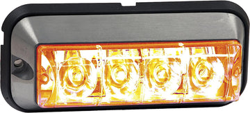 Buyers Products 8891004 Amber LED Strobe Light (4-7/8in RECT)