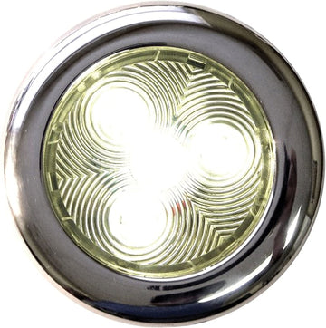TH Marine LED-51827-DP Stainless LED Puck Light, 3" White