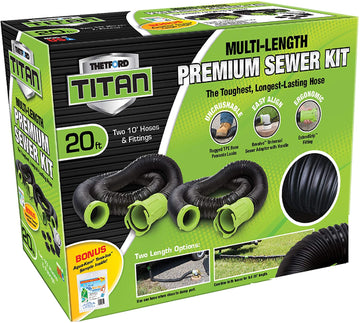Thetford 17902 Titan 20' Premium Sewer Kit