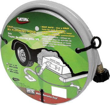 Valterra W01-4180 1/2"X15' Gray Flushing Hose