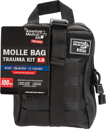 MOLLE Bag Trauma Kit 2.0 (Black Bag)