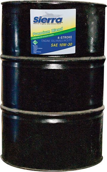 Sierra 10W30 4 Stroke Marine Outboard Engine Oil 1 Quart