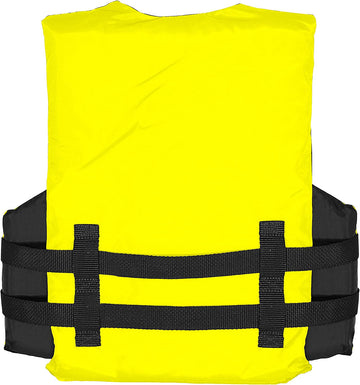 Airhead Nylon Youth PFD Open Side Life Jacket Yellow