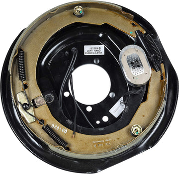 Lippert Replacement Electric Brake Assembly for RVs, Left Side, 12" x 2"; 4,000-7,000 lbs.