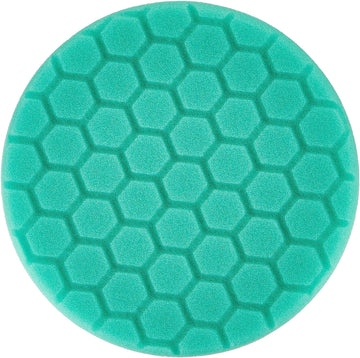 Chemical Guys BUFX_103_HEX6 Hex-Logic Heavy Polishing Pad, Green (6.5" Pad Fits 6" Backing Plate) 6.5" Heavy Polishing