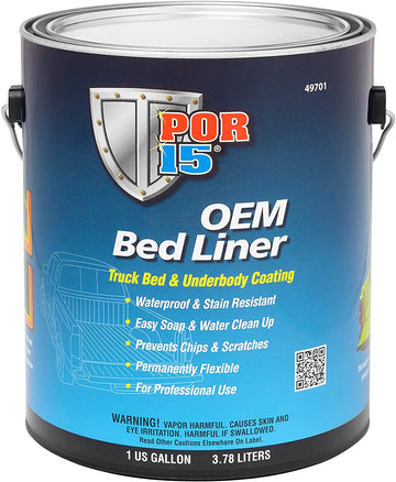 POR-15 49701 OEM Bed Liner - 1 gal 3.78 l (Pack of 1)
